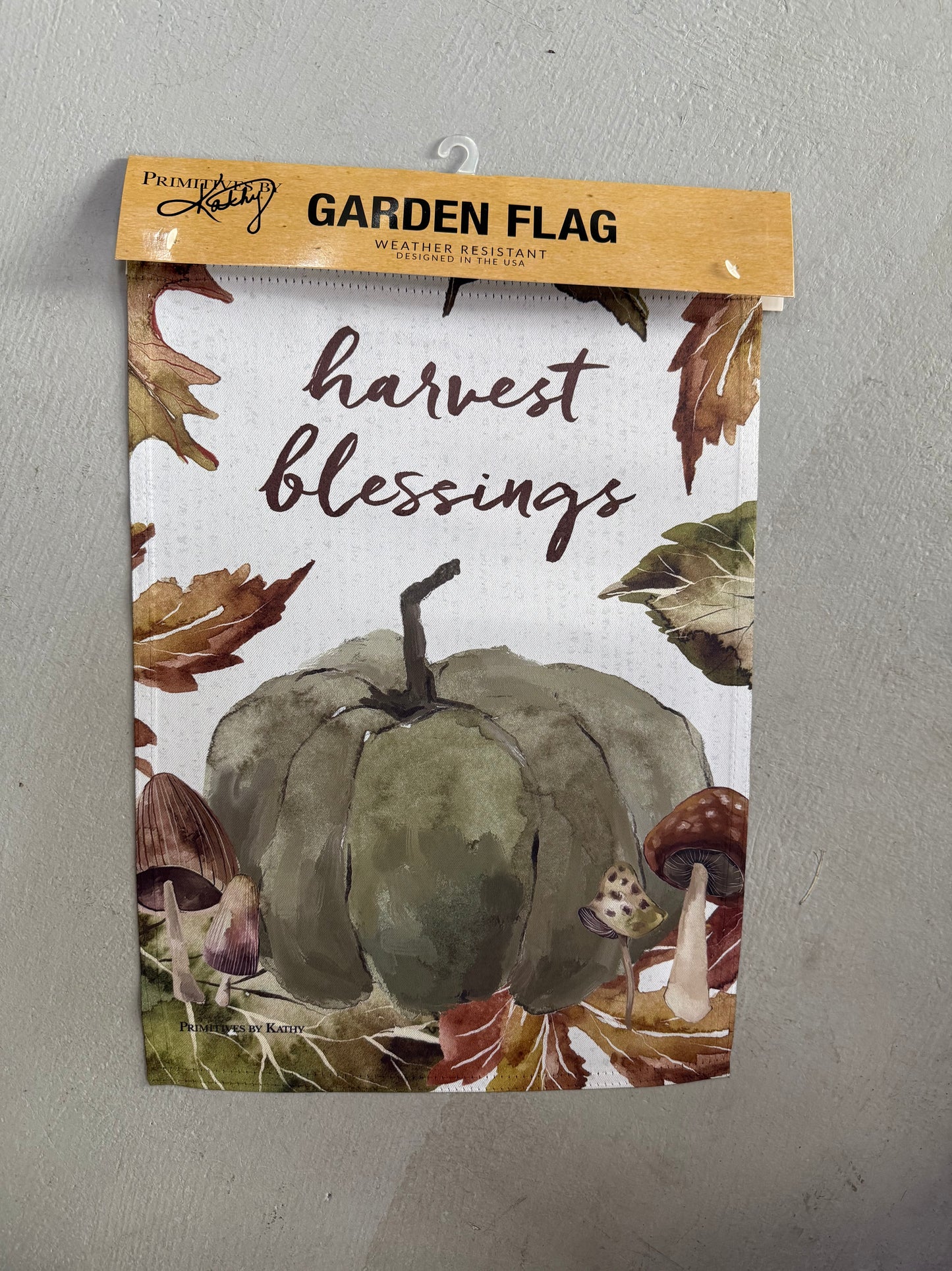 Harvest Blessings Garden Flag