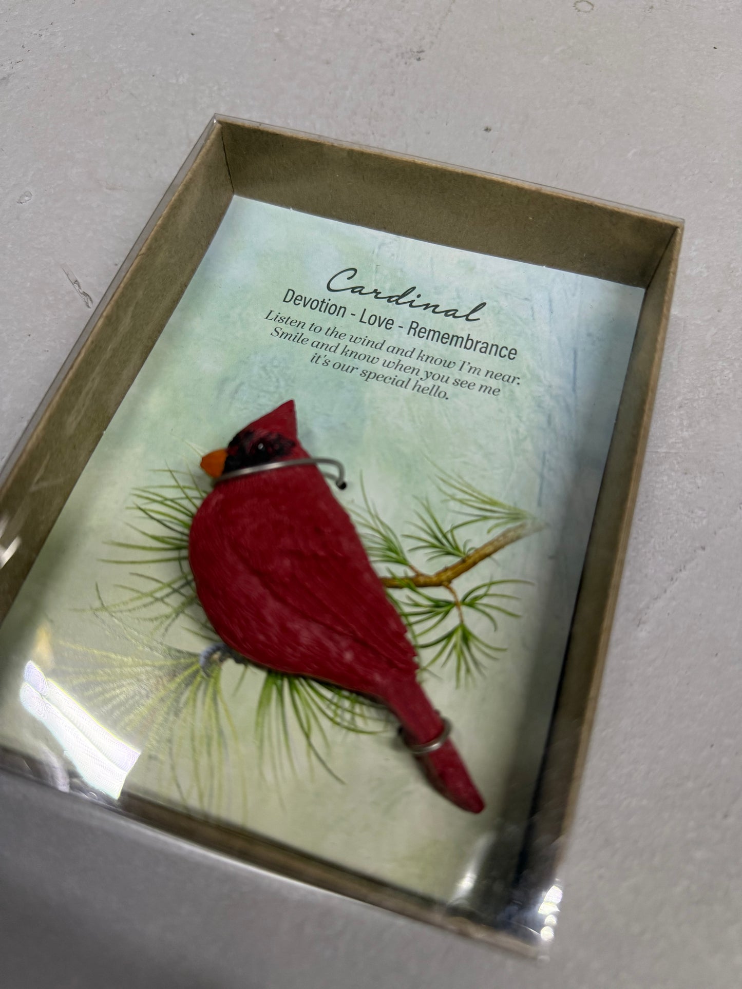 Cardinal Figurine
