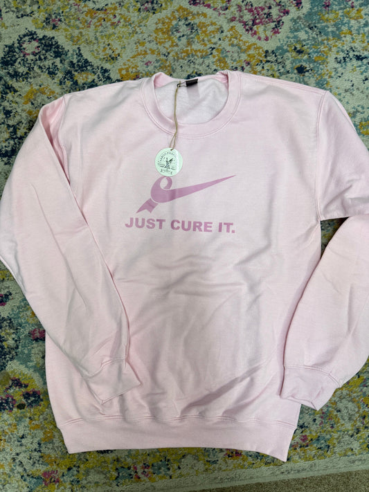 Breast Cancer awareness crew neck
