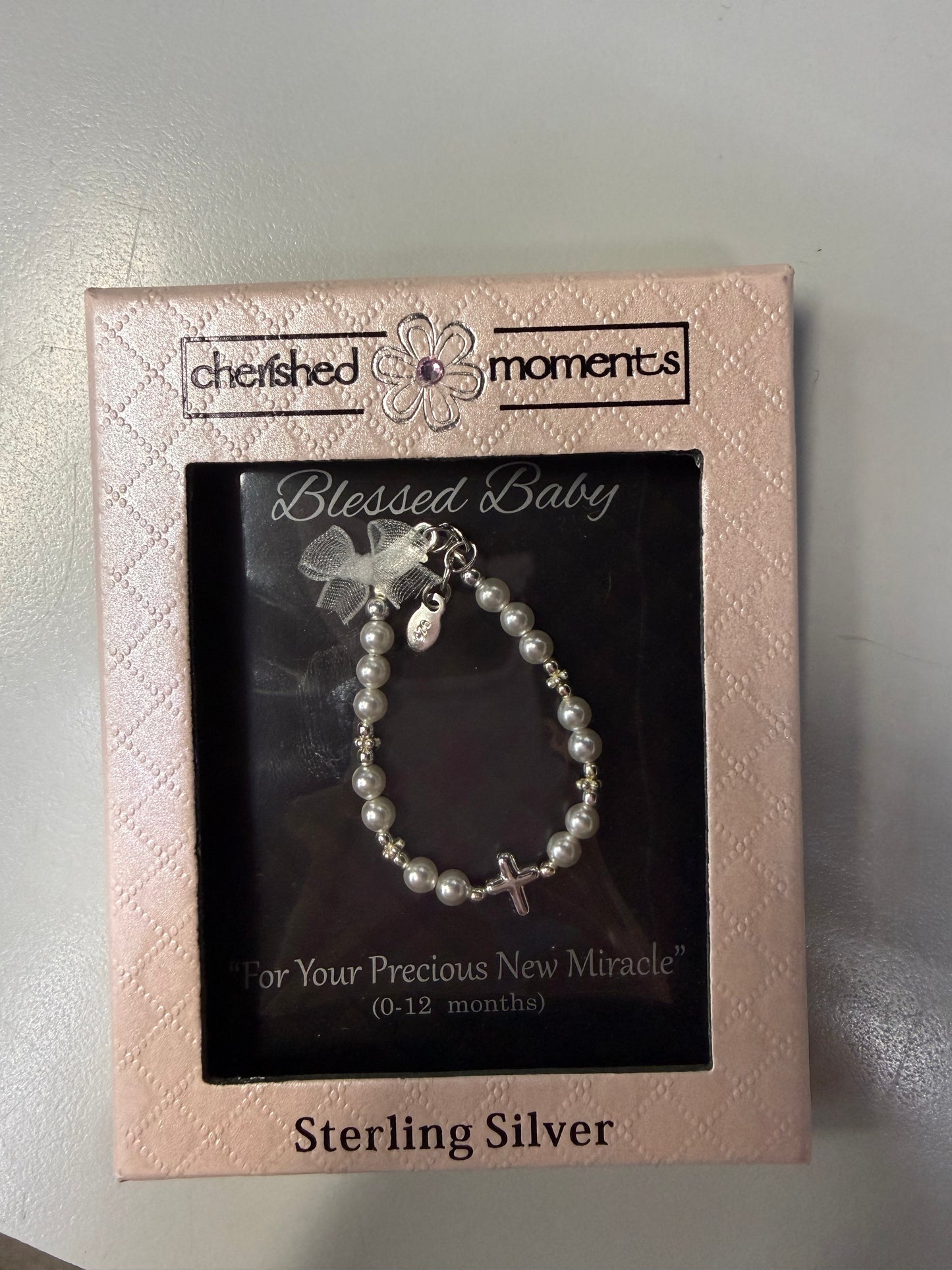 Blessed baby bracelet (0-12) months