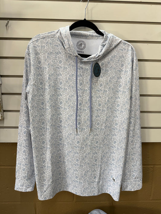 Speckle Bellies Hooded fishing shirt