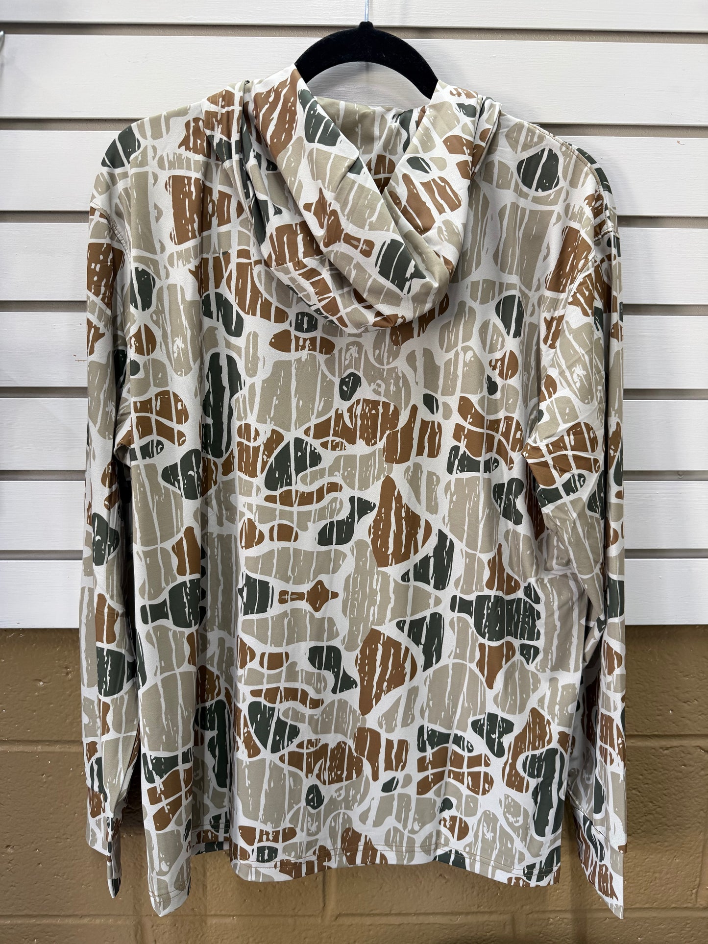 Speckle Bellies Hooded fishing shirt