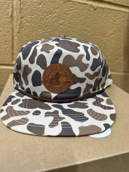Speckle Bellies Rope duck hat