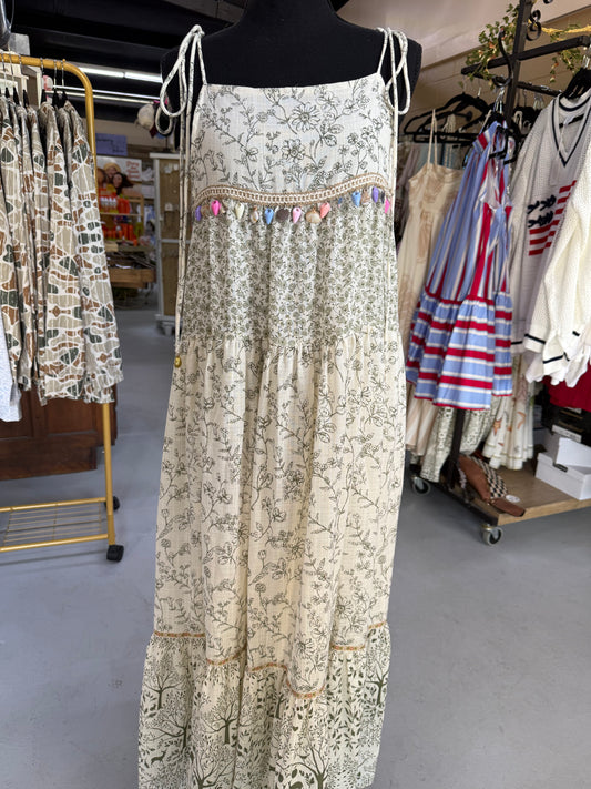 Seashell detail maxi