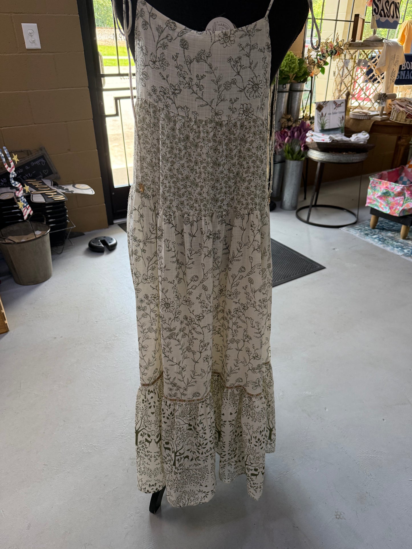 Seashell detail maxi