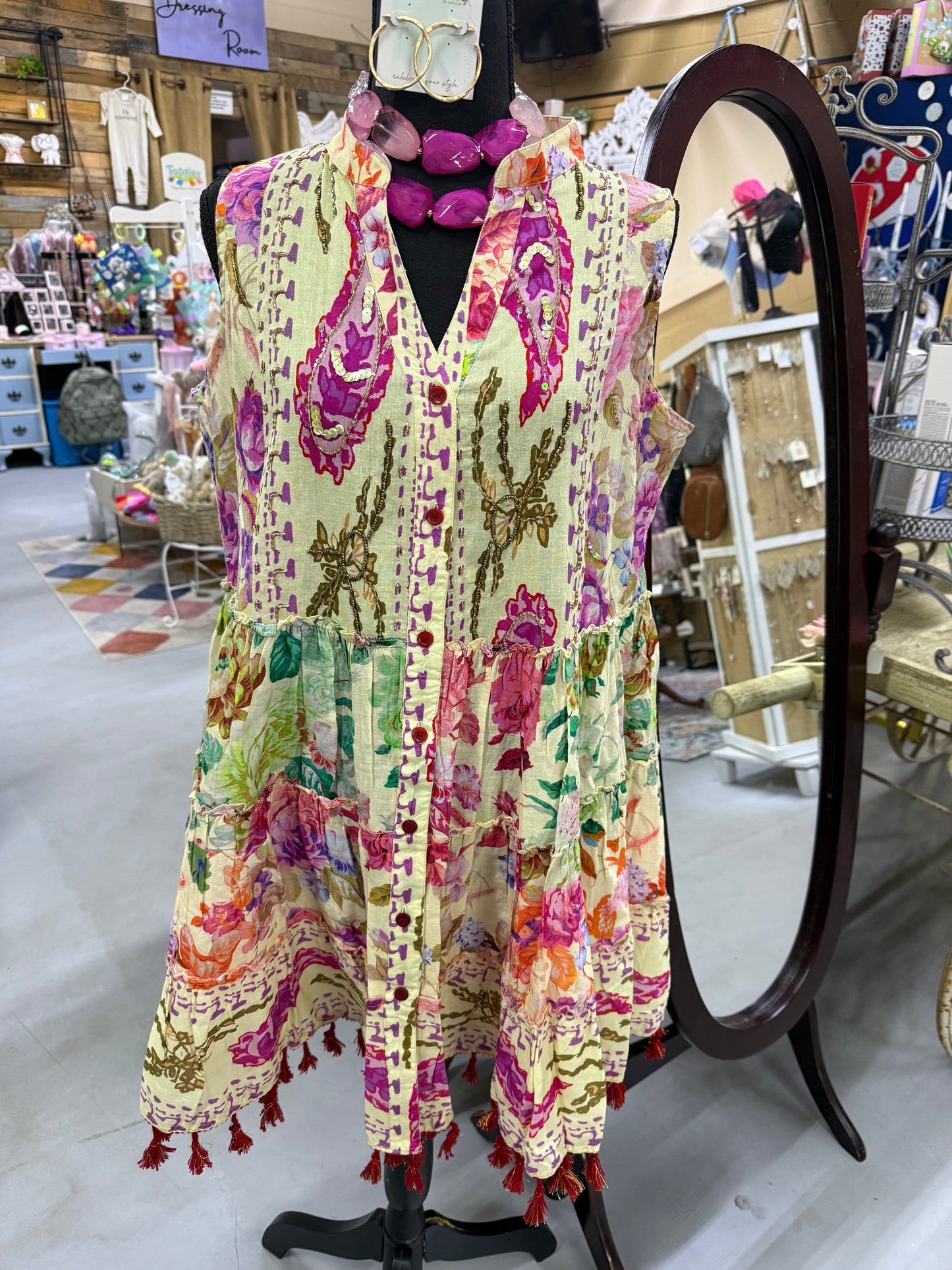 Boho Sleeveless Dress