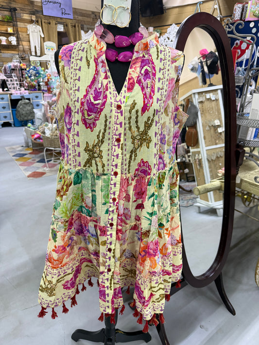 Boho Sleeveless Dress