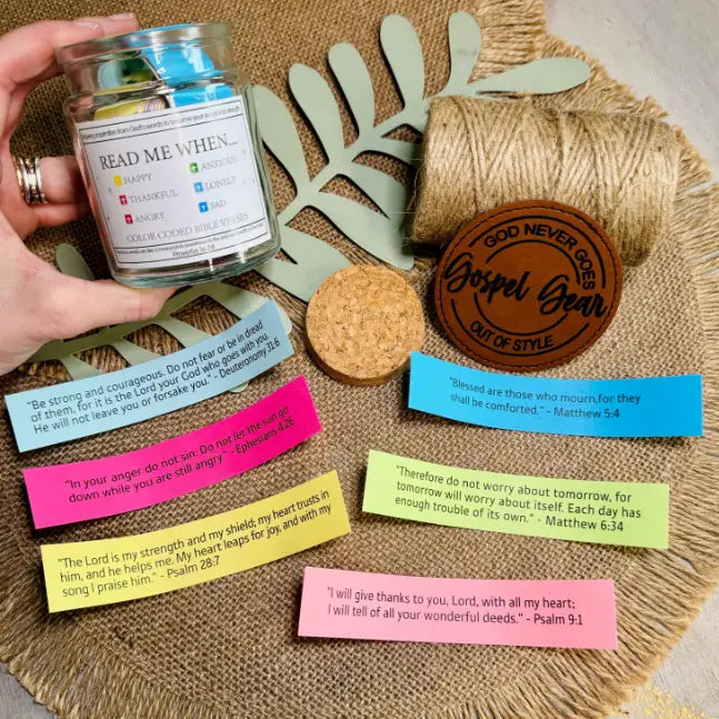 "Read Me When.." Scripture Jar