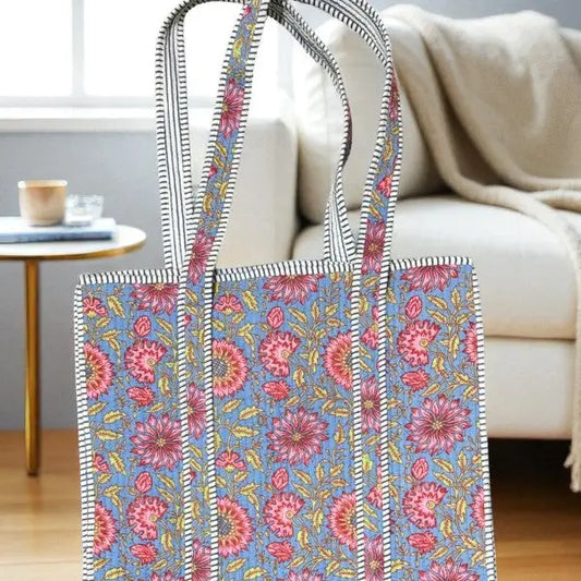 September Haze Floral Bag