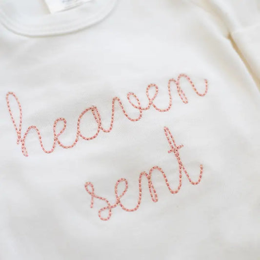 Heaven Sent Pink Romper