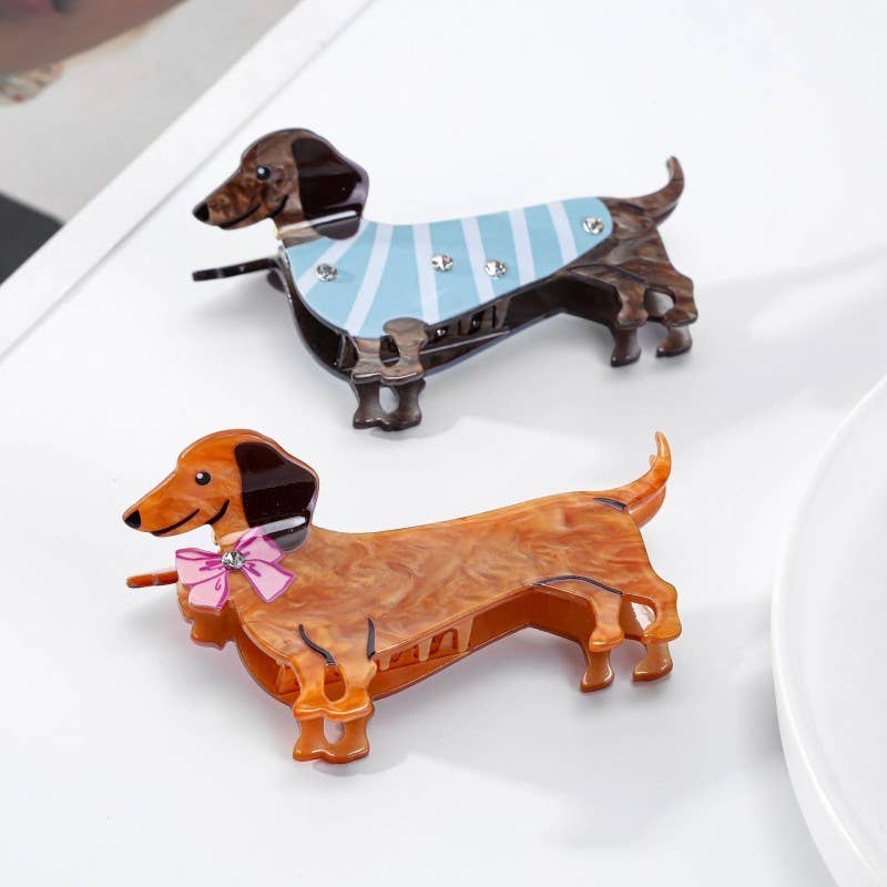 JUMBO DOG HAIR CLAW CLIPS | 40H1108