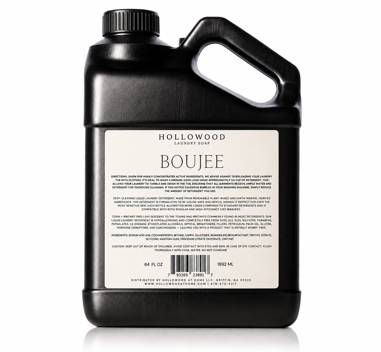 BOUJEE | 64 OZ LUXURY LIQUID LAUNDRY SOAP