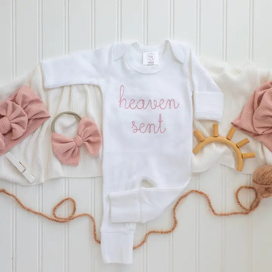 Heaven Sent Pink Romper