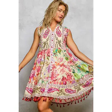 Boho Sleeveless Dress