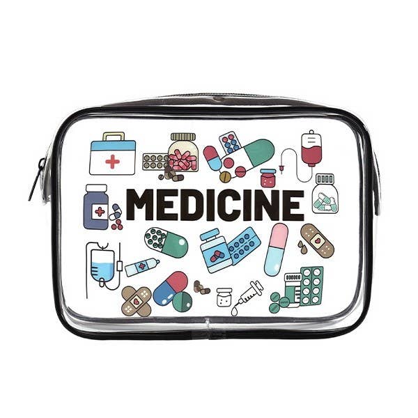 Clear Travel Cosmetic Organizer Pouch