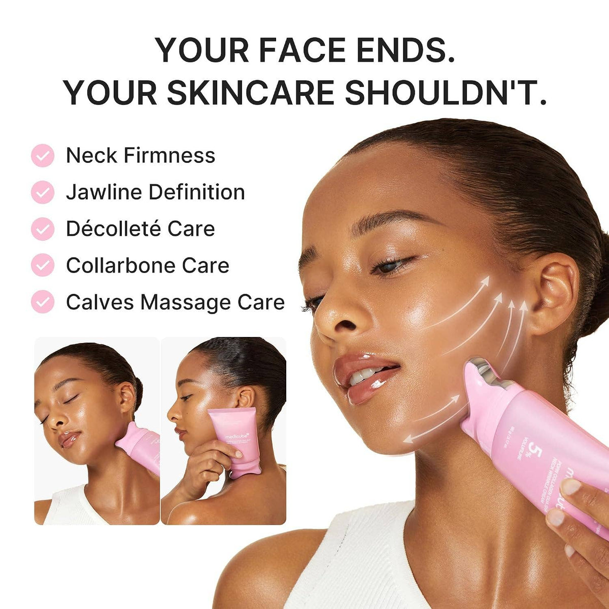 MEDICUBE PDRN Gua Sha Neck Wrinkle Cream