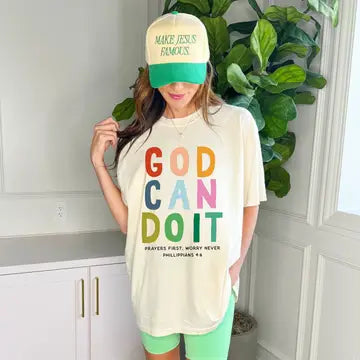 "God can do it" Tee