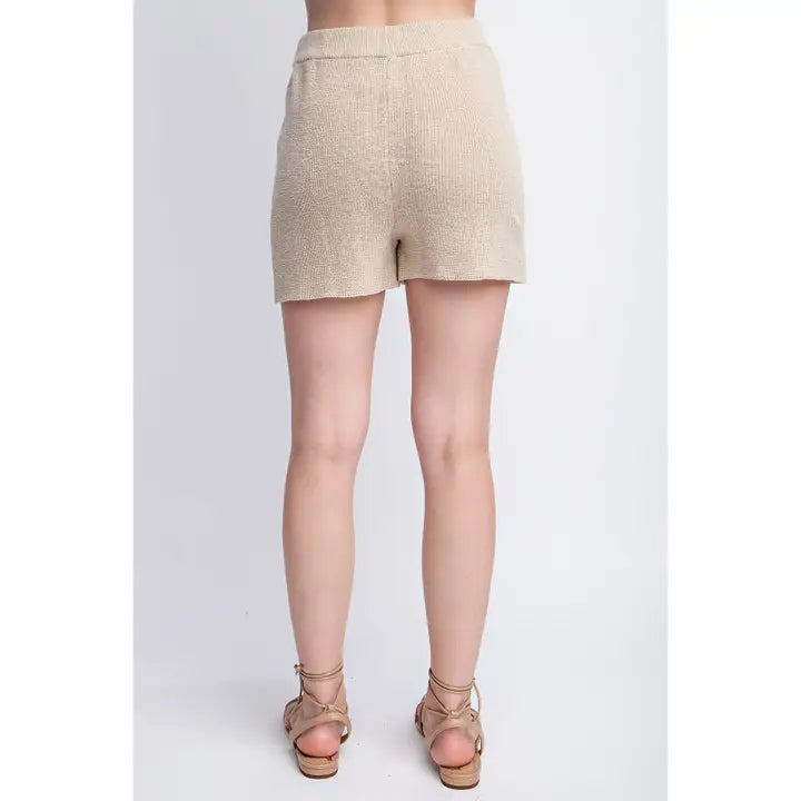 Sweater Oversize Top/ Biker short Set