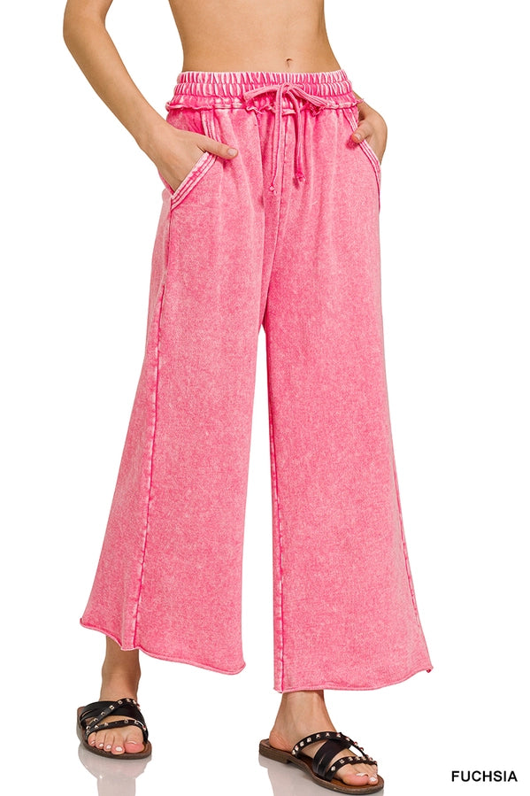 Mineral washed sweats