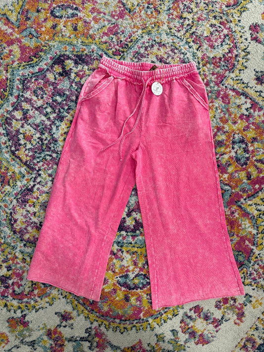 Mineral washed sweats